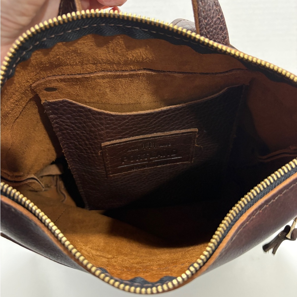 Portland Leather Goods Tote Backpack - Classic - Picture 2 of 7